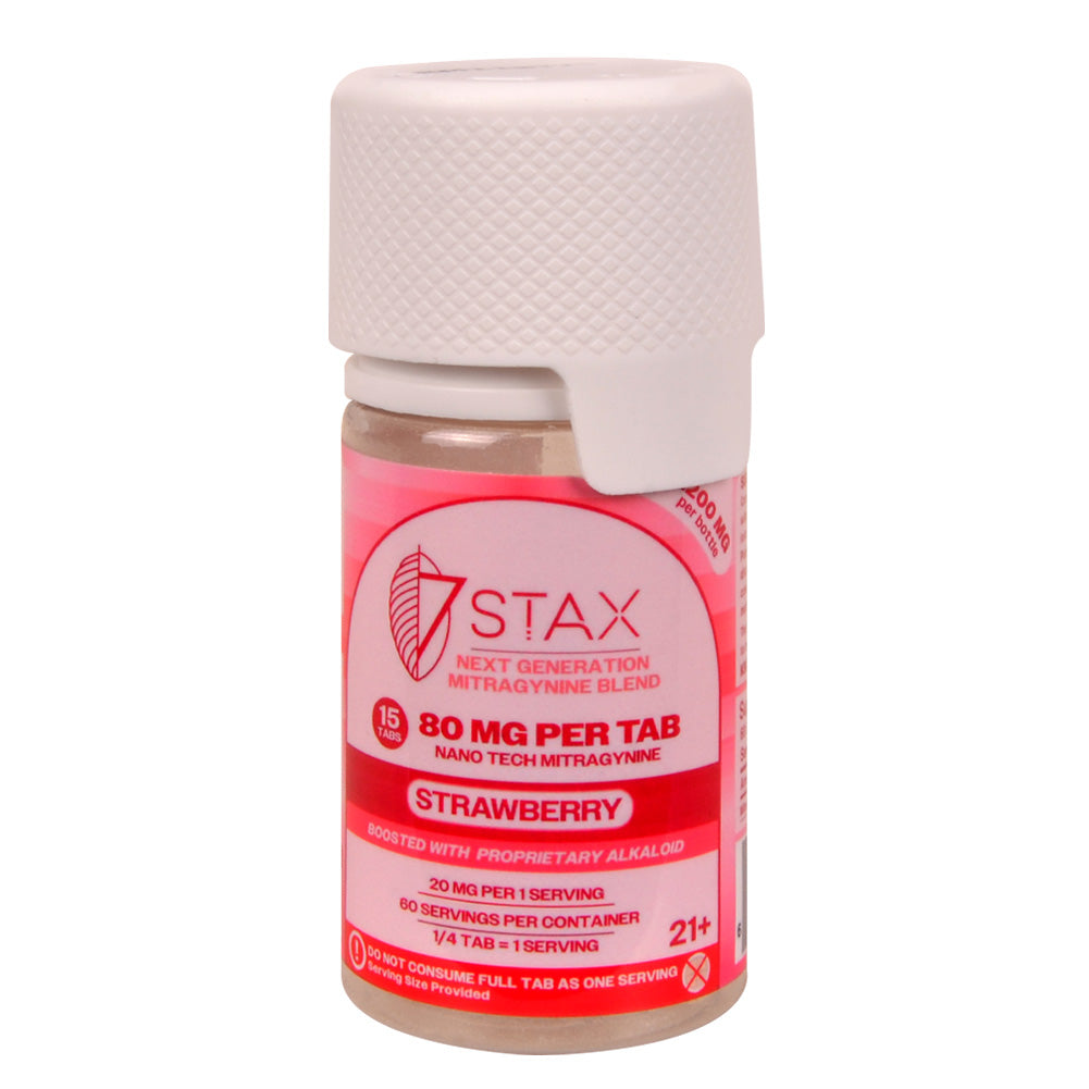 7Stax Nano Tech Mitragynine Tablets, 80mg, 15 count