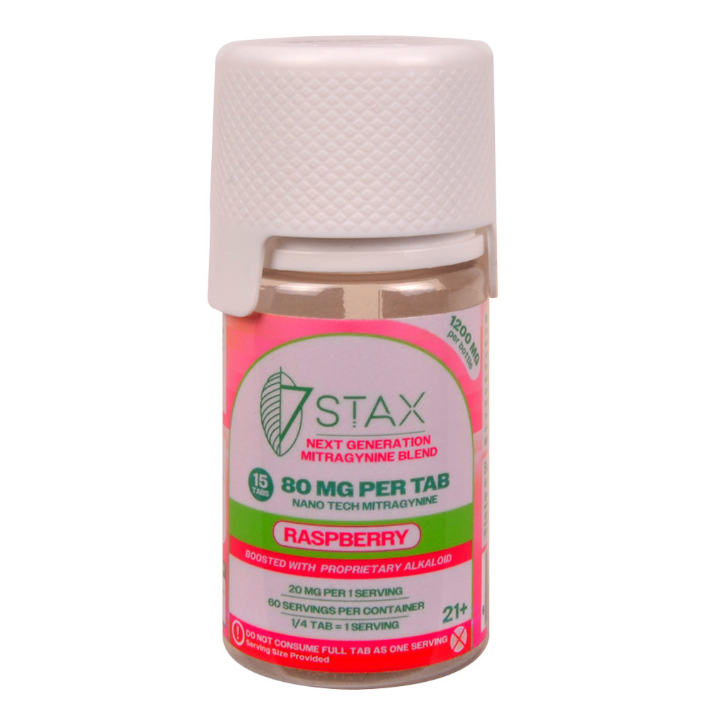 7Stax Nano Tech Mitragynine Tablets, 80mg, 15 count