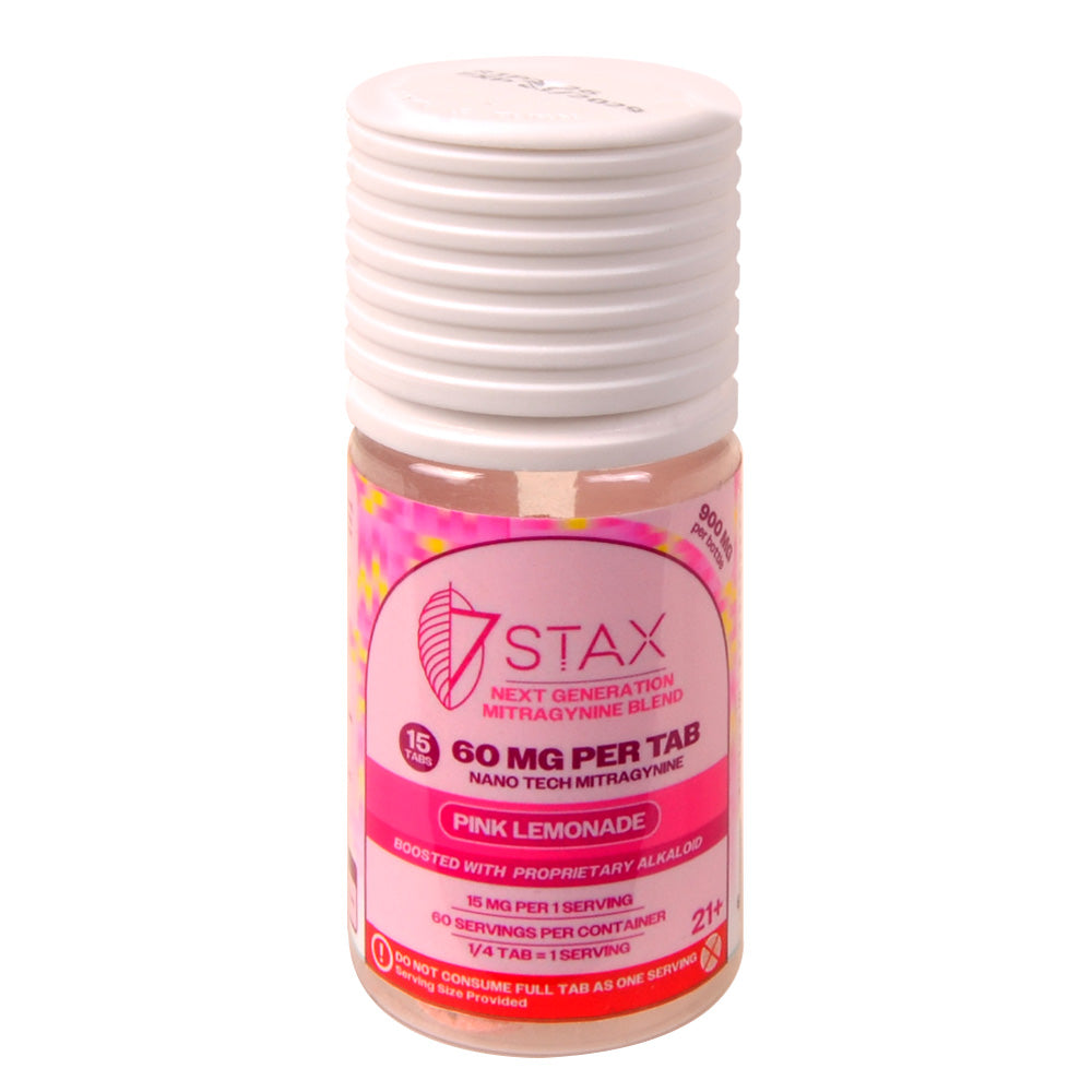 7Stax Nano Tech Mitragynine Tablets, 60mg, 15 count