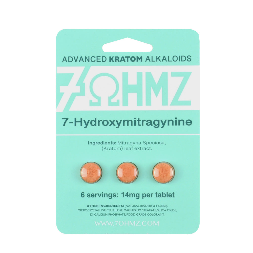 7 OHMZ Kratom Tablets