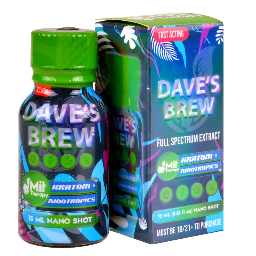 Mit Therapy Daves Brew Kratom Nano Shot 15ml