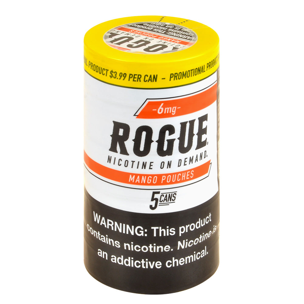 Rogue Nicotine Pouches Pre-priced, 5pk