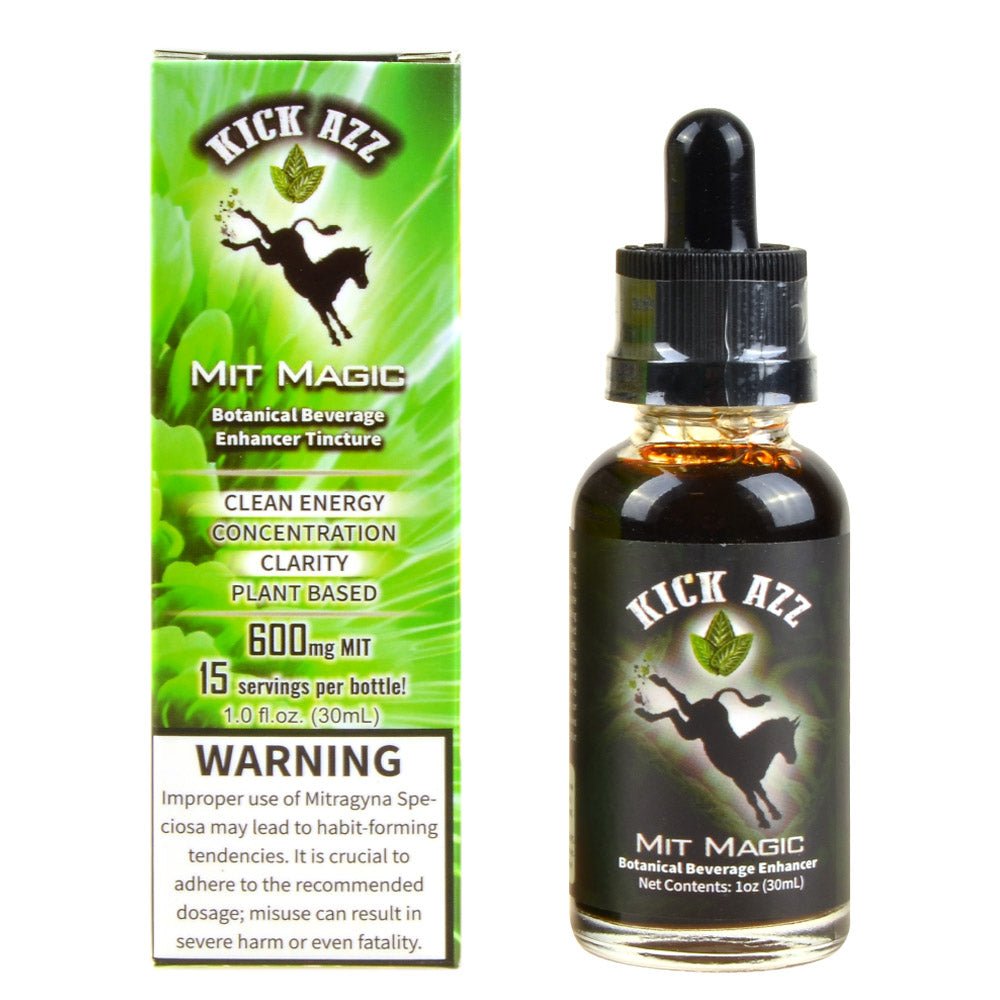 Kick Azz Mit Magic Botanical Beverage Kratom Tincture