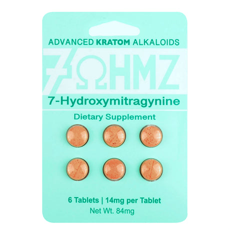 7 OHMZ Kratom Tablets