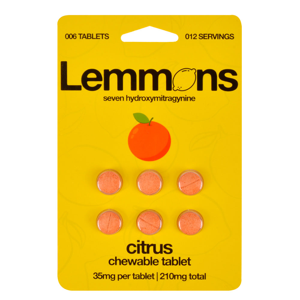 Lemmons Kratom Tablets, 6 count | Lemmons wholesale – Kratompoint