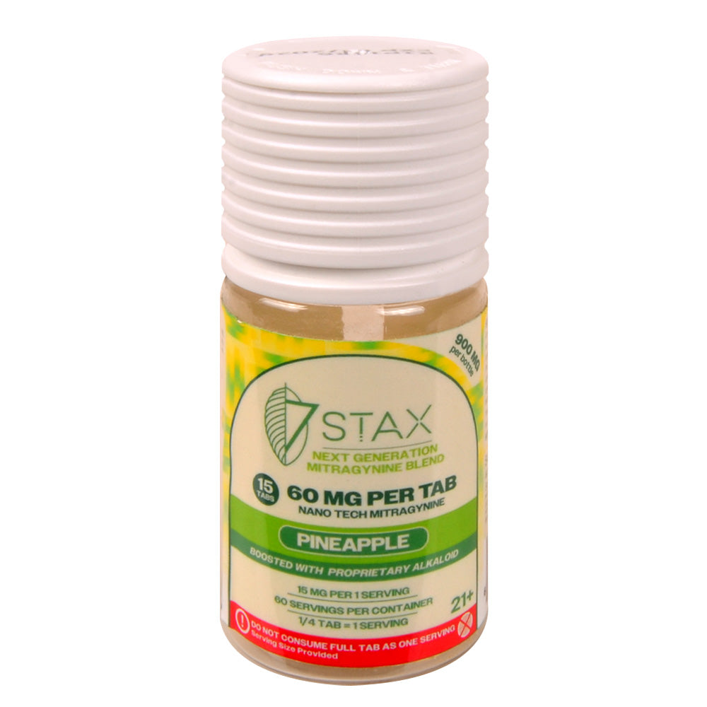 7Stax Nano Tech Mitragynine Tablets, 60mg, 15 count