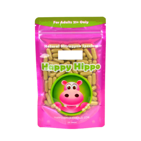 Happy Hippo Kratom Capsules