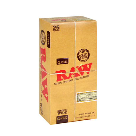 Raw Rolling Papers Single Wide, 25pack